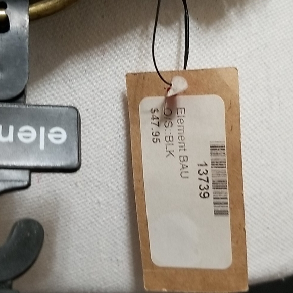 Weaved Black Leather Belt by Element - Picture 5 of 7